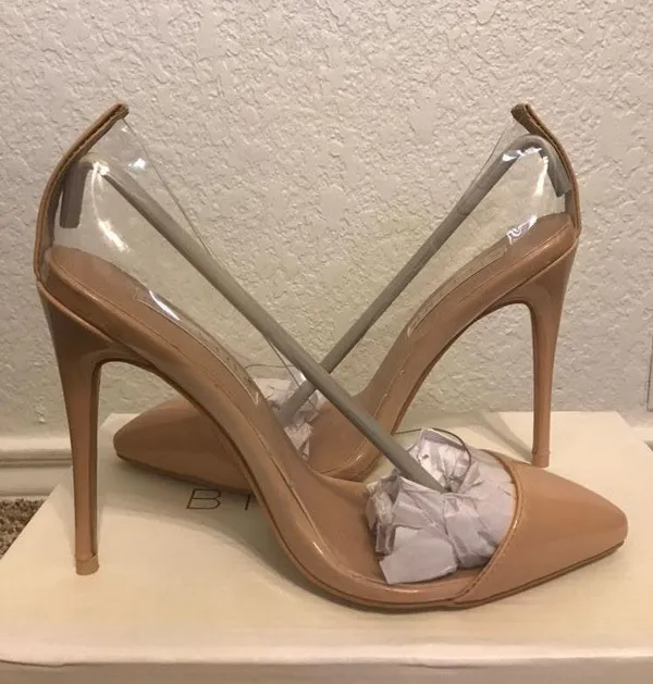 Beginning Boutique Nude Heels - Image 2