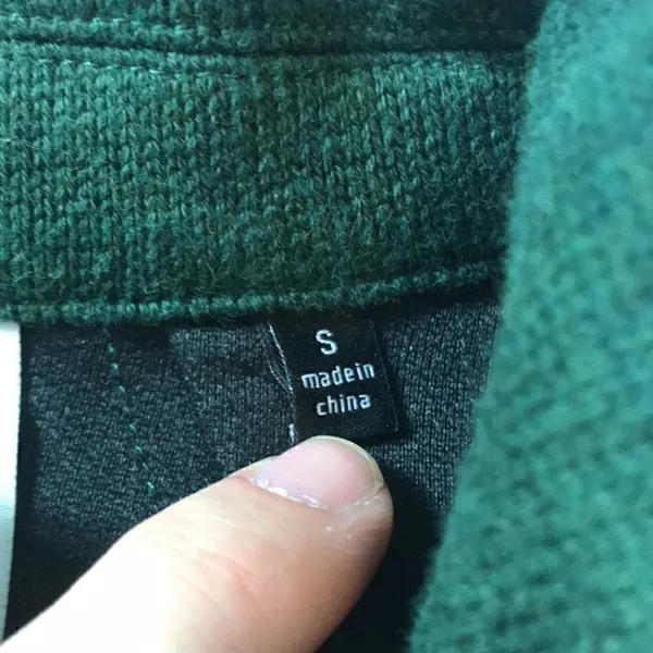 CAbi Love Carol Green Sweater Pea Coat - Image 8