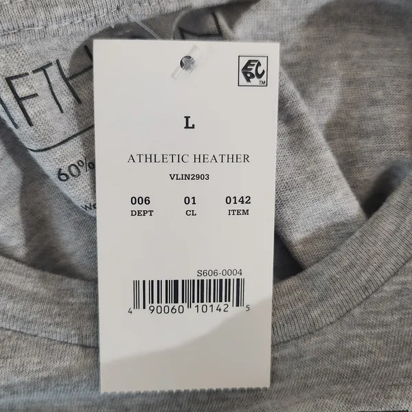 Fifth Sun Gray Tank Top with Stars NWT Size Large Cropped Star Tank Top - Image 5
