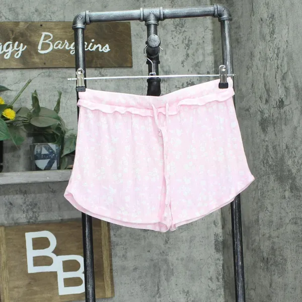 NWT Roudelain 2-Piece Knit Pajama Lounge Tank Shorts Set Spring Shadow Pink S - Image 4