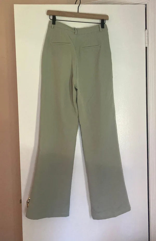 Mint Green Trousers Size M - Image 7