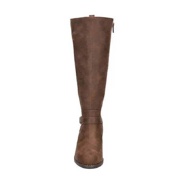 Bella Vita Baina Block Heel Tall Boots, Brow Size 11M New in Box Retail $110 - Image 4
