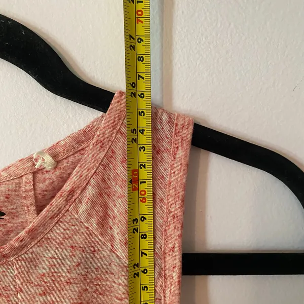 Toad & Co Heathered Red Tank Top Gorpcore Outdoor Hiking Lightweight size Medium - Image 8