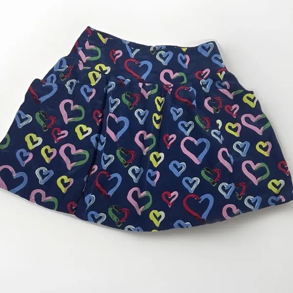 NEW Urban Outfitters mini skirt heart Rainbow Colorful size 2 - Image 3