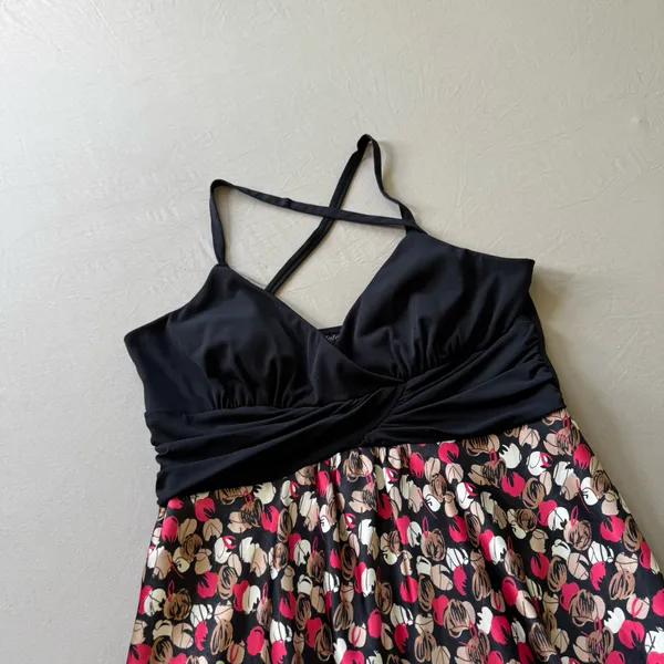 Vintage Intrigue Fit & Flare Midi Dress - Image 3
