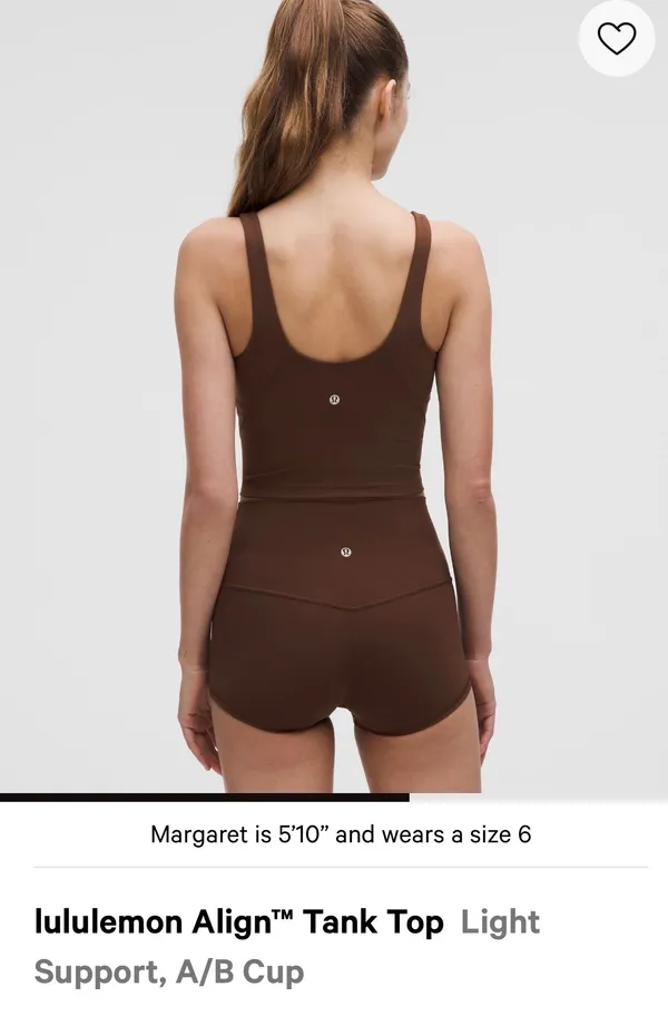 lululemon Align™ Tank Top Light Support, A/B Cup - Image 8