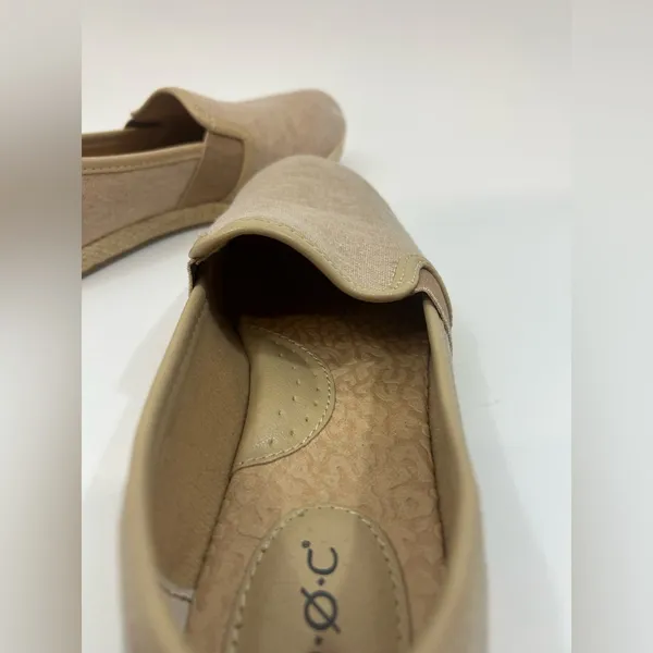 b.o.c. Women’s beige Slip-On Loafers - Image 9