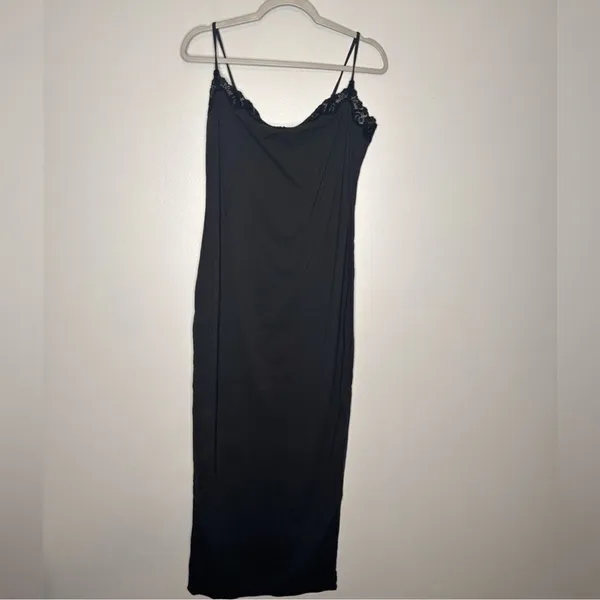 Skims Fits(B22) Everybody Corded Lace Long Slip Dress NWT XS - Image 5