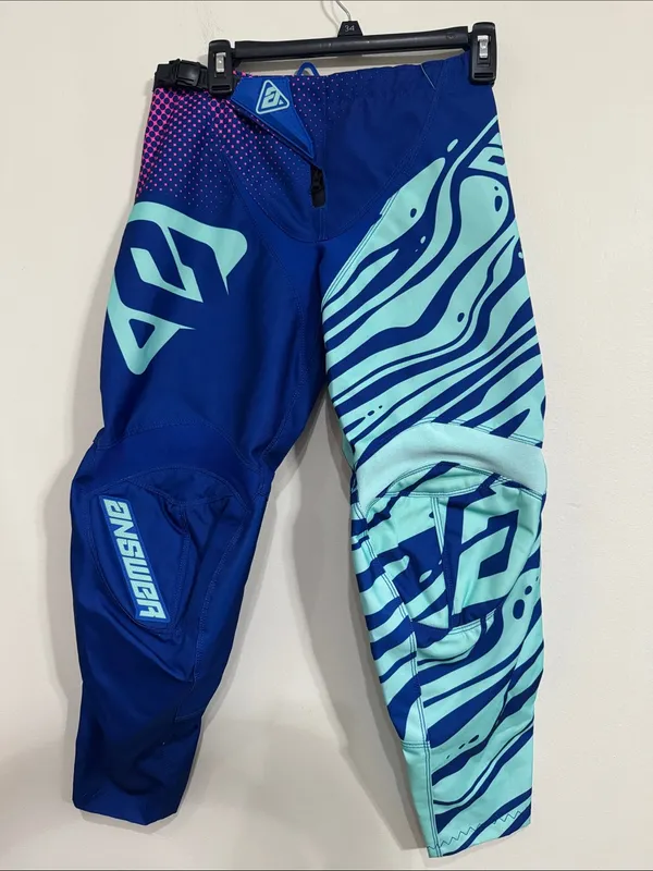 Answer Racing Answer Racing Syncron Flow Pants Motocross Streetstyle size 4 Blue - Image 2
