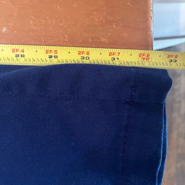 TNA Aritzia Women's Navy Blue High Rise Wide Leg Crawford‎ Trouser Pants Size 2 - Image 10