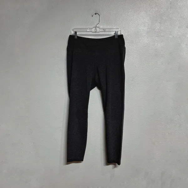 White House Black Market Gray Runway Leggings Sz 16 - Image 2