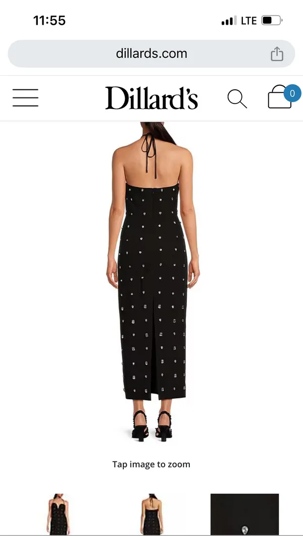 Black Formal / Cocktail Dress - Image 4