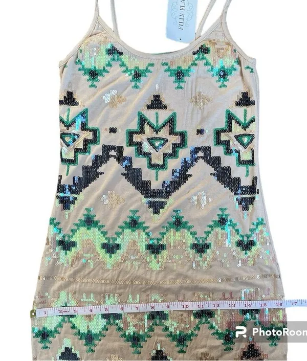 Filly Flair Sequin Sleeveless Dress - Image 8