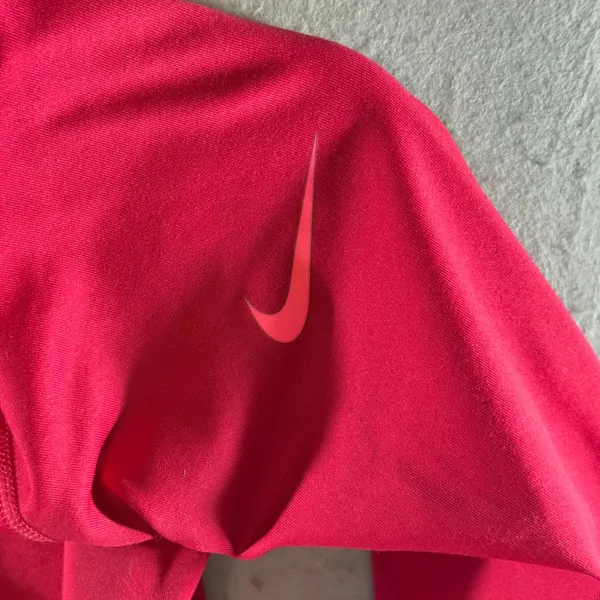 1406 | Nike Pro Dri-FIT‎ Cowl Neck Athletic Training Top Pink Womens Medium - Image 5