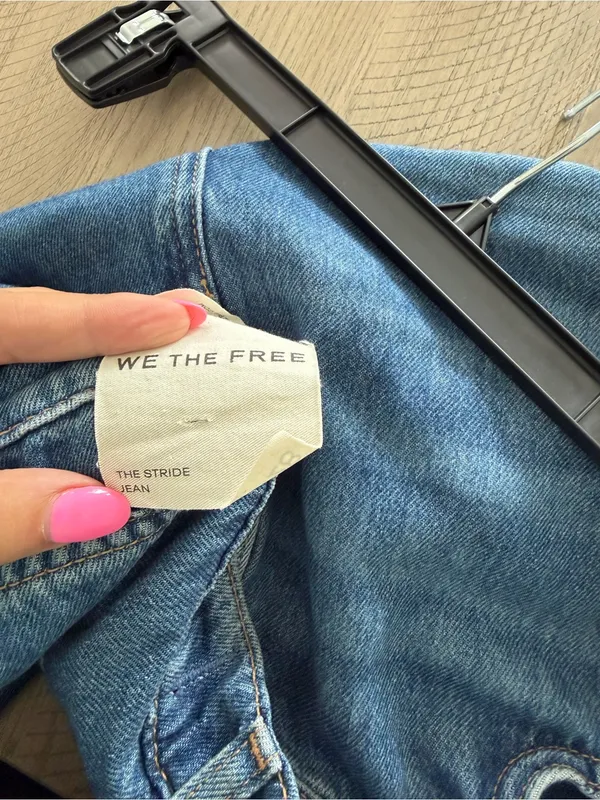 Free People Stride Straight 'n Wide Jeans - Image 6