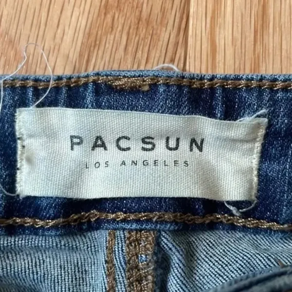 Pacsun Jeans Womens 26 Long Blue High Rise Skinniest Distressed Ladies - Image 8