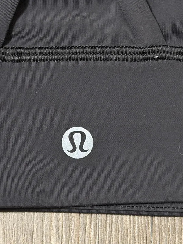 Lululemon black sports bra with criss-cross straps - Image 3