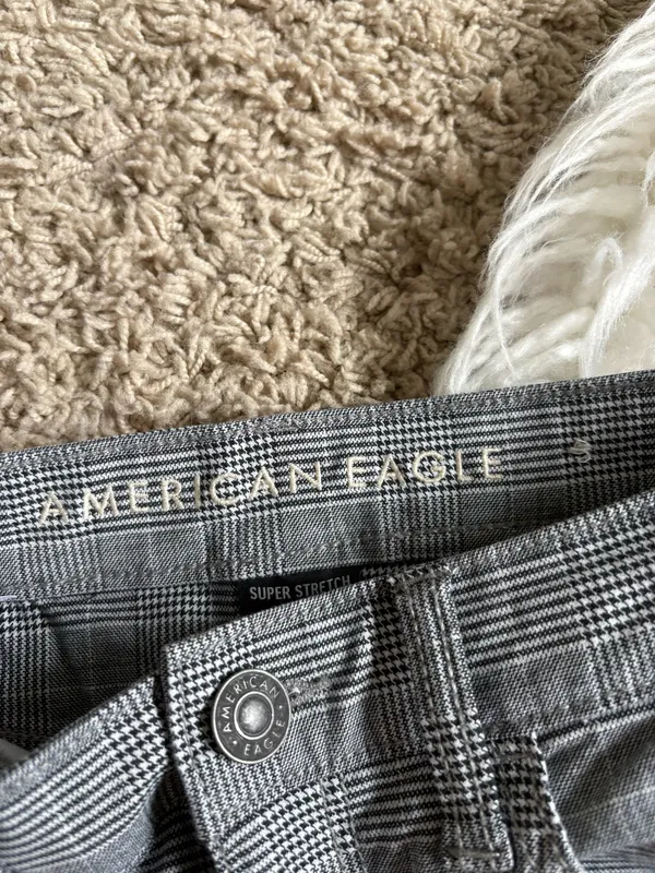 American Eagle Plaid Pants  - Image 7