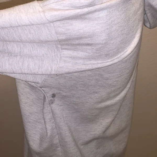 DSG light grey full zip up hooded sweatshirt - Image 5
