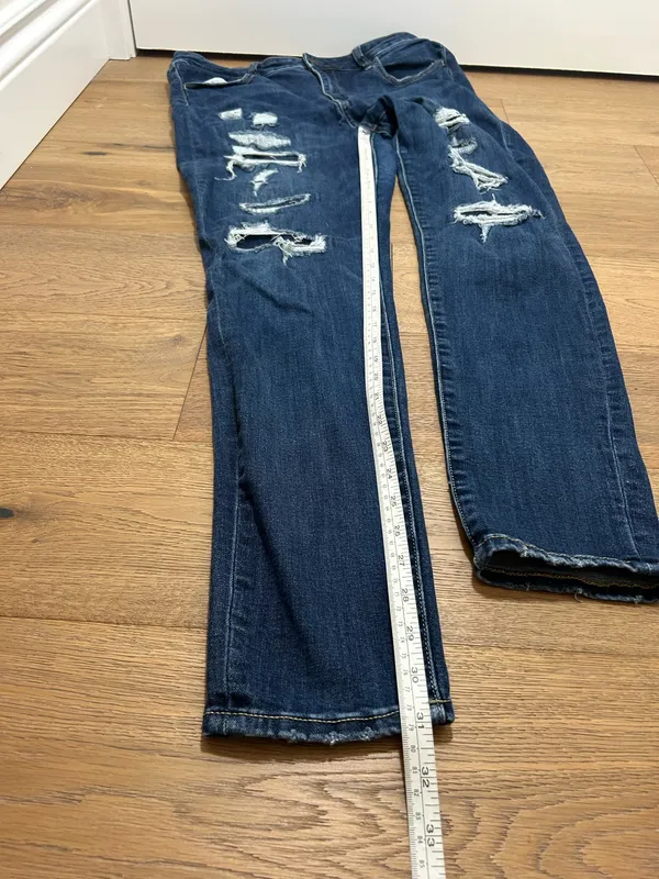Tall/long jegging skinny jeans - American Eagle plus size 14 - Image 13