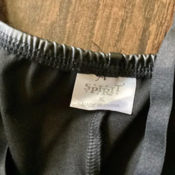 Spirit Faux Leather Halloween Costume Mini Dress - Image 3