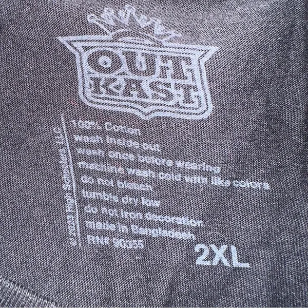 Outkast Atliens Graphic T-Shirt Women's 2XL‎ Black Andre 3000 Big Boy ATL Rap - Image 4