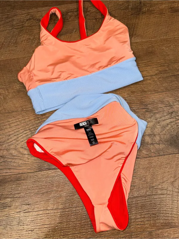 Beach Riot Thalia High-Waisted Bikini Top and Bottom Set from Anthropologie - Image 10