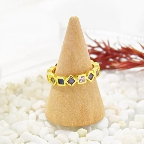 Colorful Cubic Zirconia Band - Image 2