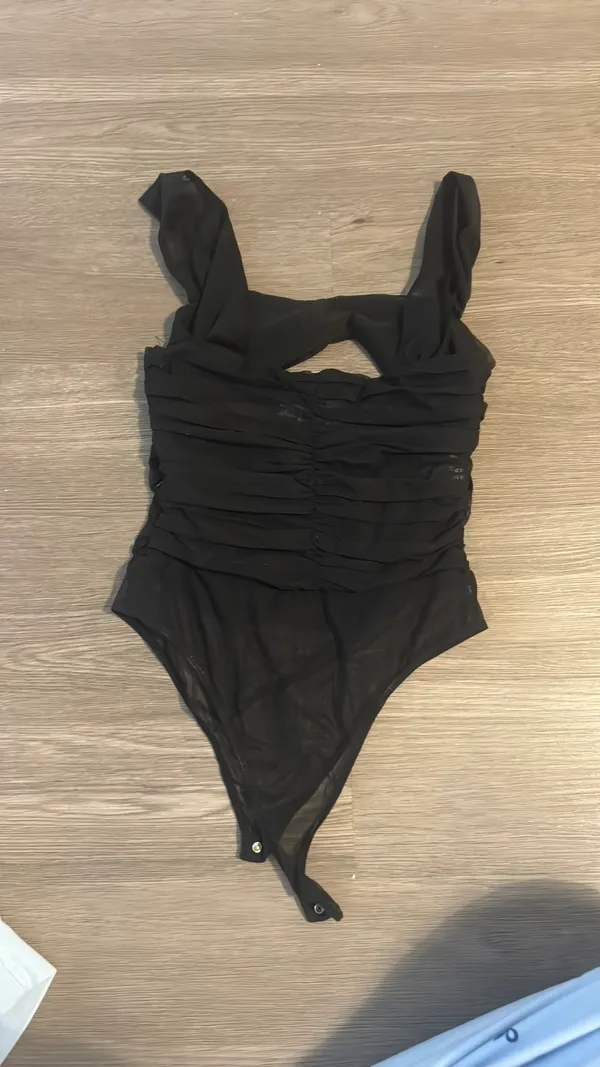Kalmia Black Bodysuit- Princess Polly - Image 5
