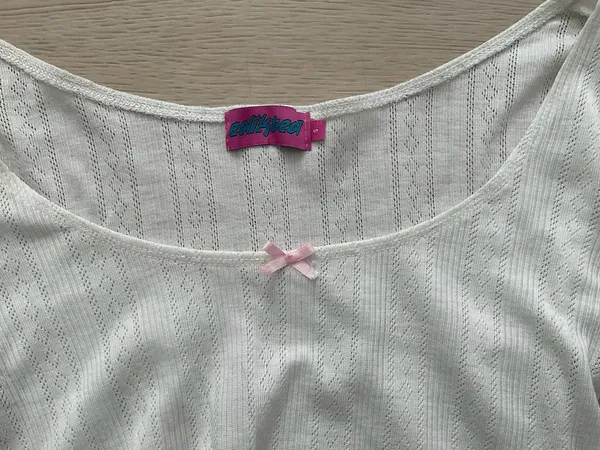 Edikted Long Sleeve Crop Top - Image 2