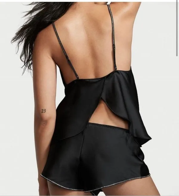 Victorias Secret Diamanté Cami Set - Image 2