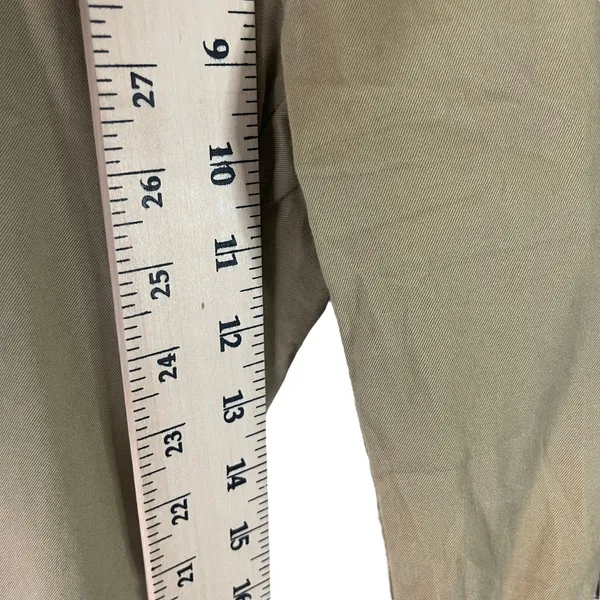 Hurley Women's Size 9 Cargo Khaki Baggy Pants‎ - Image 10