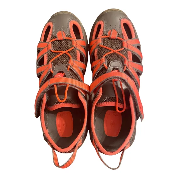 Teva Rosa Women’s 7 Gray Coral Closed Toe Hiking Water Sport Sandals - Image 4