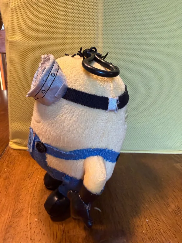 Disney The Despicable Me Minion Plush Keychain Coin Purse - Image 2