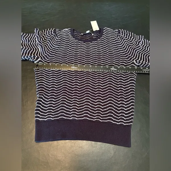 Loft puff 3/4 sleeve sweater women’s size small NWT - Image 9
