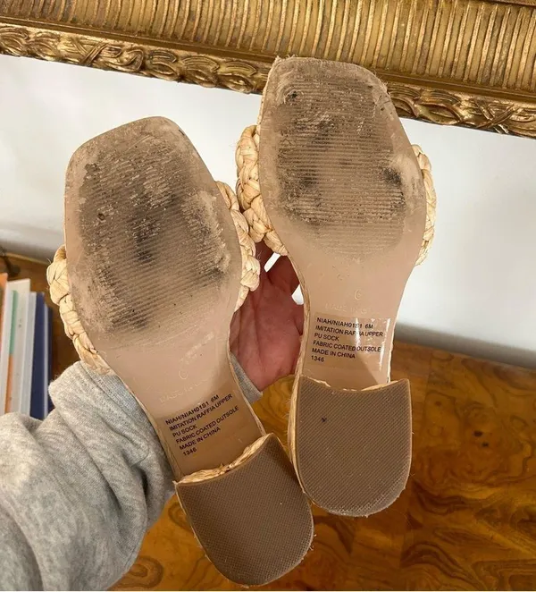 Steve Madden Corak Rafia Sandal Heels - Image 5