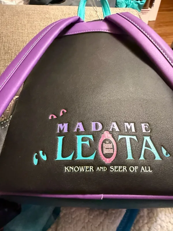 Disney Parks Loungefly The Haunted Mansion Madame Leota Glow in the Dark Mini Ba - Image 2