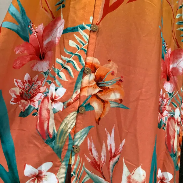 Arula Tropical Print Midi Slip Dress - Image 4
