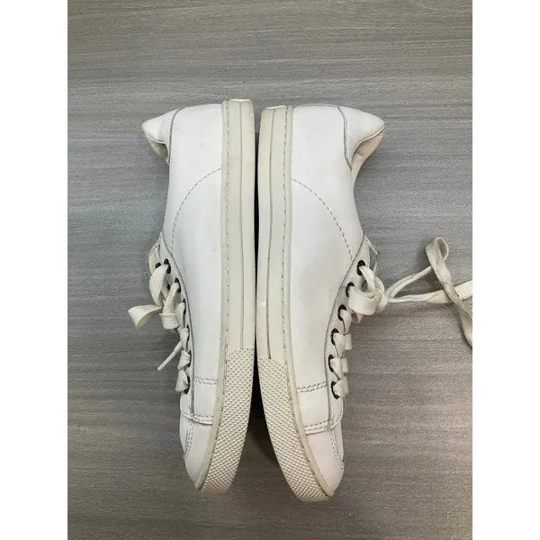 Coach Womens Porter White Leather Sneaker - Image 8