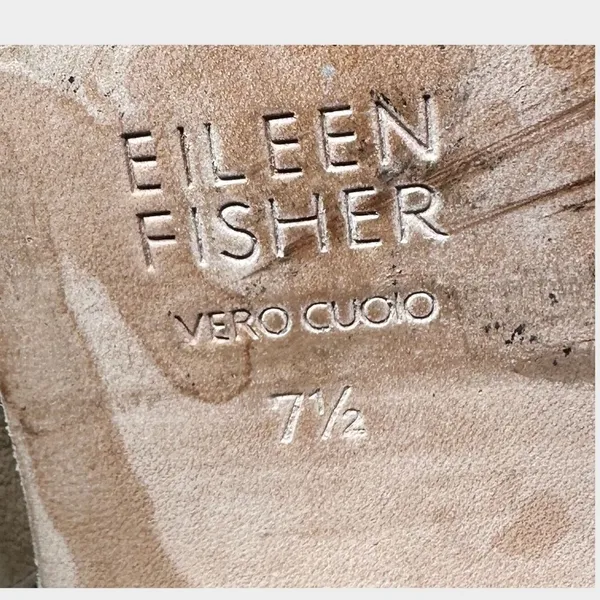 Eileen Fisher Vero Cucio Ankle Boots‎ Sz 7.5 Strappy Peep Toe Western Cowgirl - Image 2