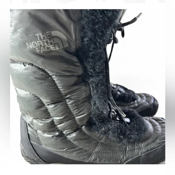 The North Face Womens Icepick Boot Size 9 Waterproof Quilted Puffer Down Goose - Image 6