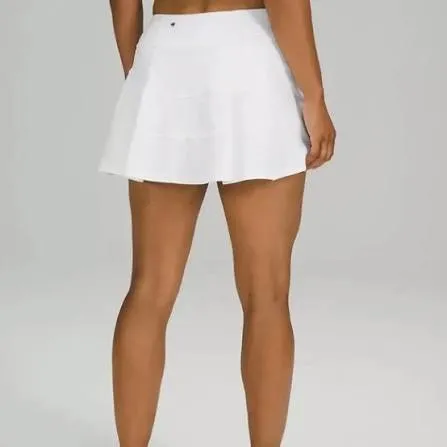 Lululemon Pace Rival Midrise Skirt White - Image 2