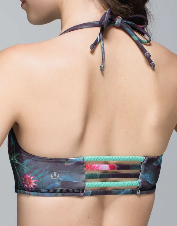Alight Bra In Curious Jungle Multi / Opal - Image 2