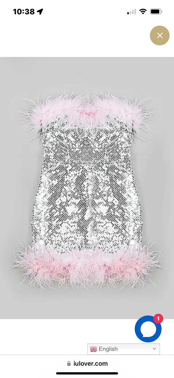 Mew Mews Sequin Mini Dress - Image 3