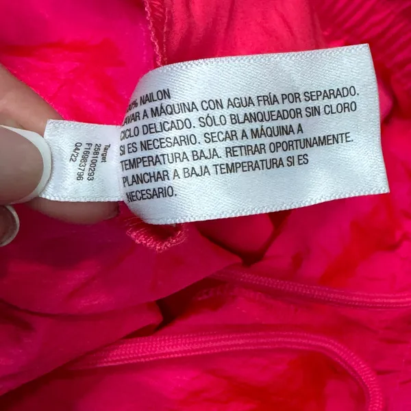 Future‎ Collective Alani Noelle Neon Pink Nylon Athletic Shorts Womens Medium - Image 5