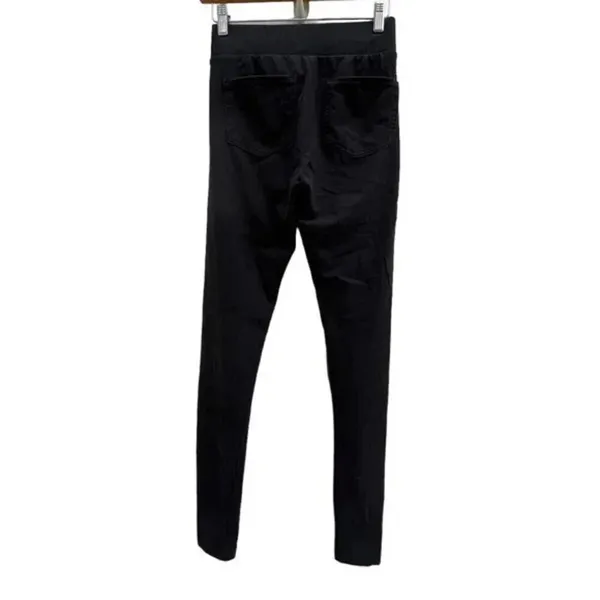 LOGO Layers Lori Goldstein Size XXS Knit Legging Black Back Pockets A346676​​​‎ - Image 2