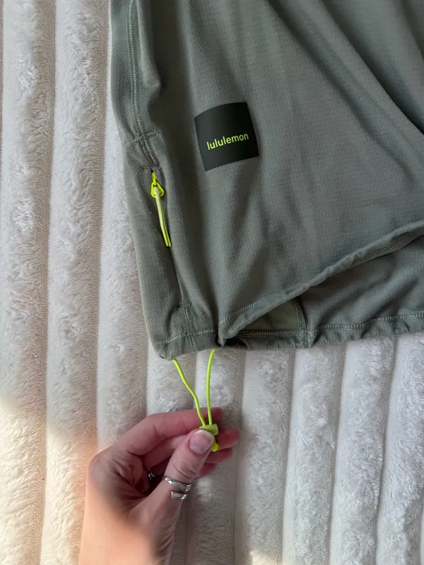 Lululemon Hiking Shirt Lightweight Cinched Hem - Image 5