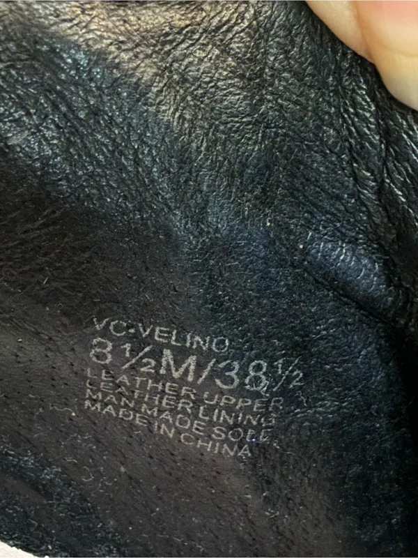 Vince Camuto Boots Womens 8.5 M Lokarie Ankle Bootie Black Leather Stiletto - Image 7