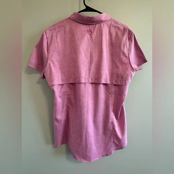 Magellan Outdoors pink fishing top moisture wicking classic fit size‎ XL - Image 3