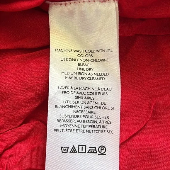 Free People Cecil Halter Mini Dress Red Black Size L Y2K Party - Image 9